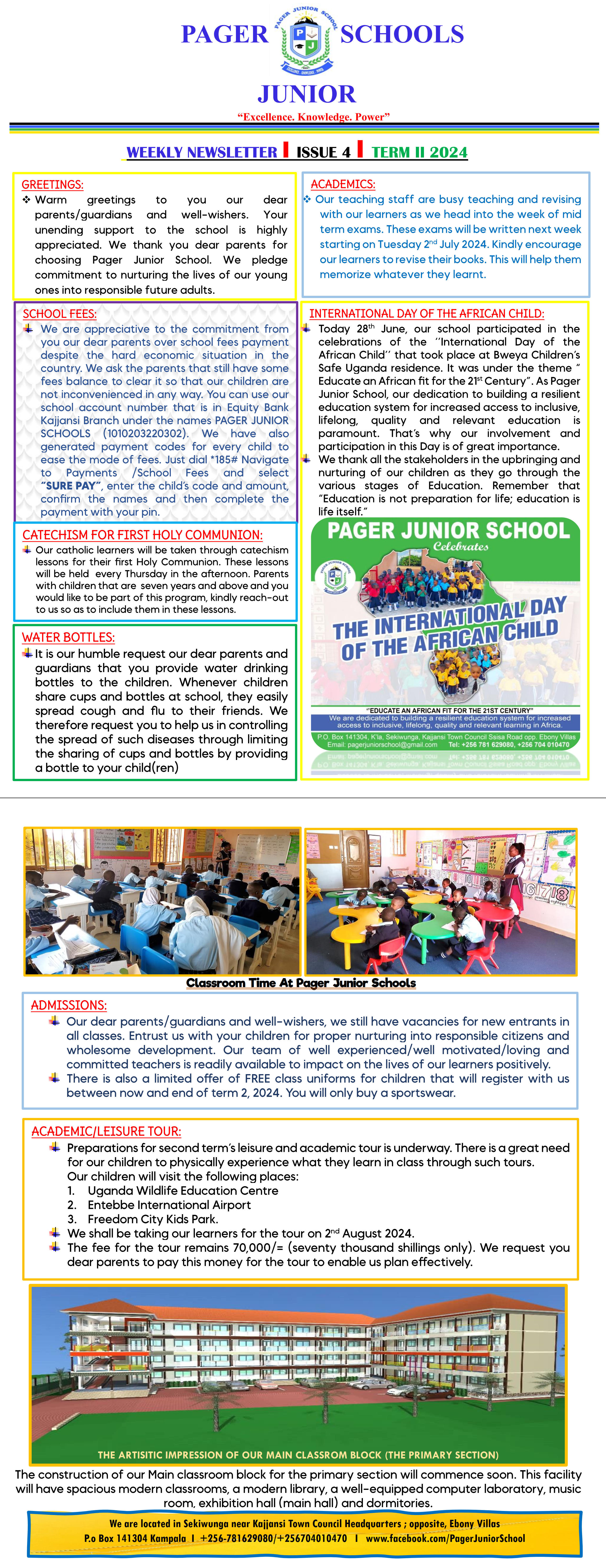 WEEKLY NEWSLETTER ISSUE 4