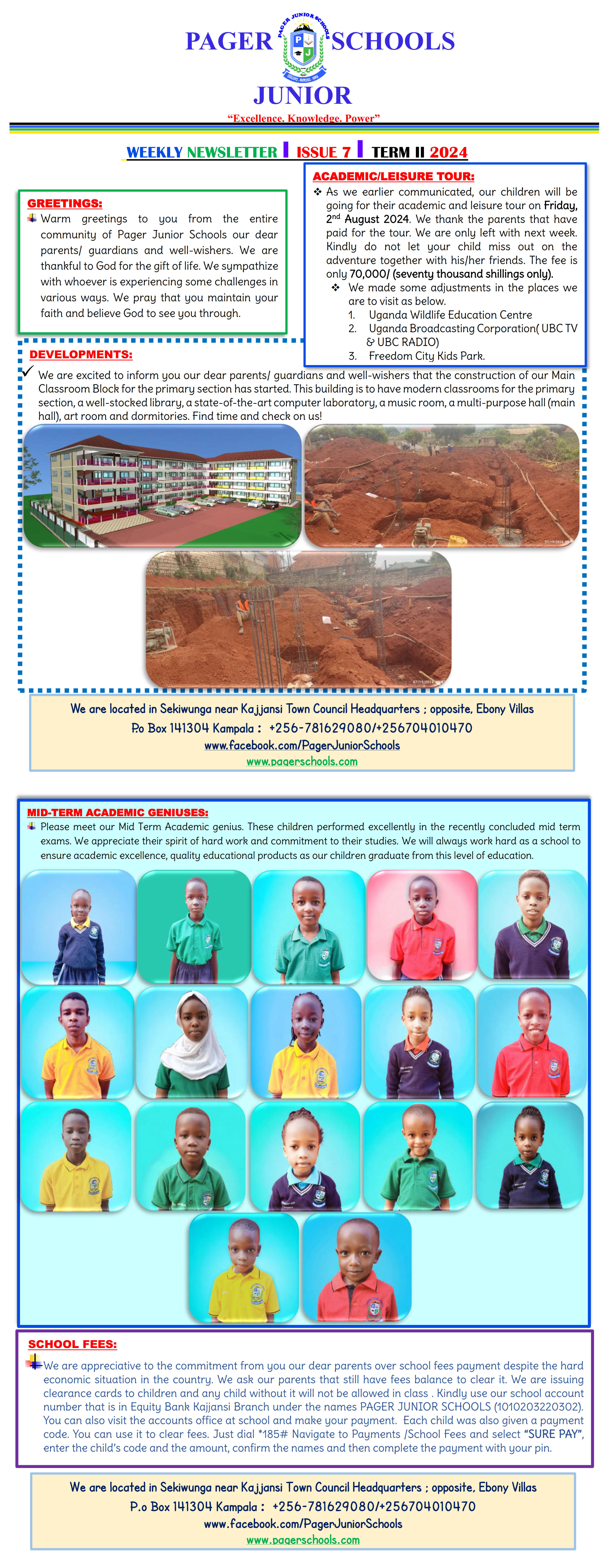 WEEKLY NEWSLETTER-ISSUE 7